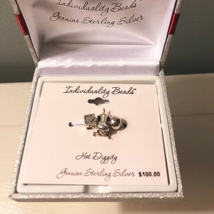 NWT Genuine sterling silver individuality beads